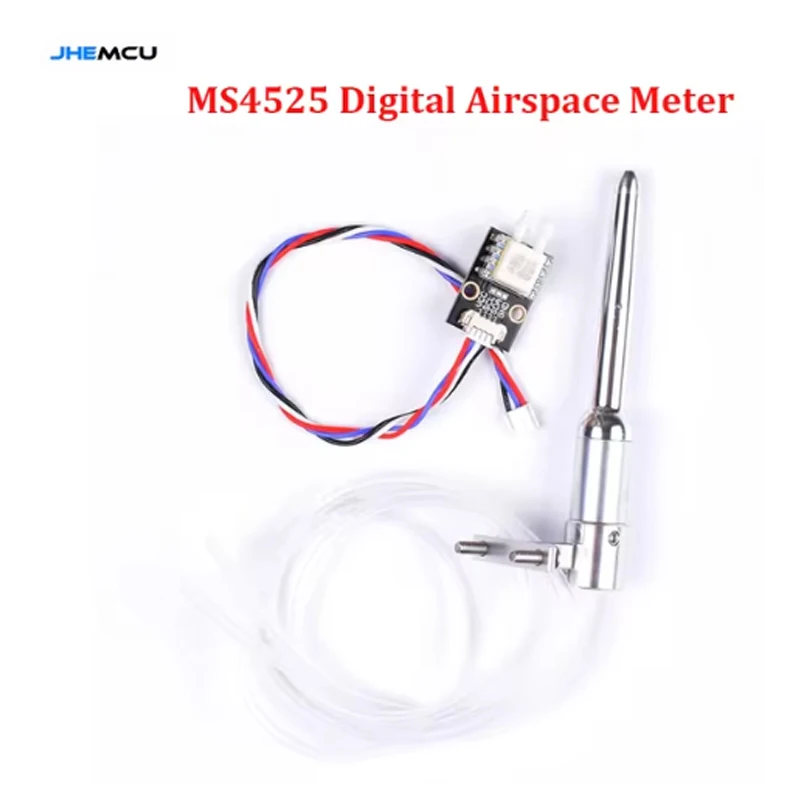 JHEMCU MS4525 DIGITAL AIRSPEED SENSOR INAV PIX PX4 for Flight Control Fixed Wing Open Source Differential Pressure Sensor