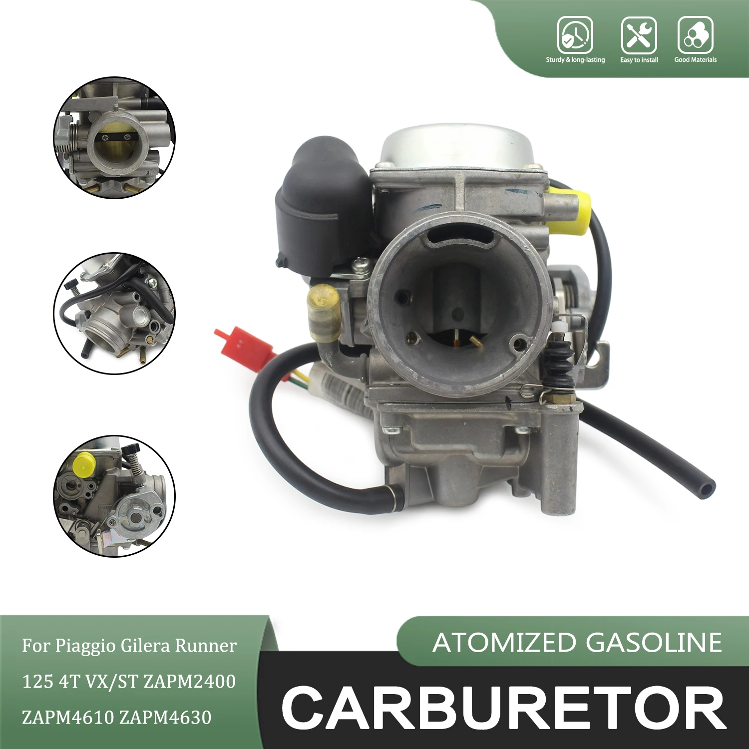 Accessories Moto Carburetor For Gilera Runner 125 VX ST 4T E3 CM128218 CM128214 CM128203 CM128216 CM128211 CM128201 Motorcycle