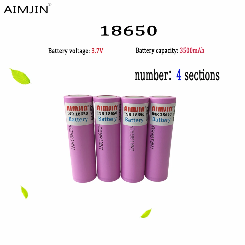 18650 35E 3500mAh 3.7V 25A  Lithium-ion battery  For 18650 De Haute Puissance Origine Outil Electrique