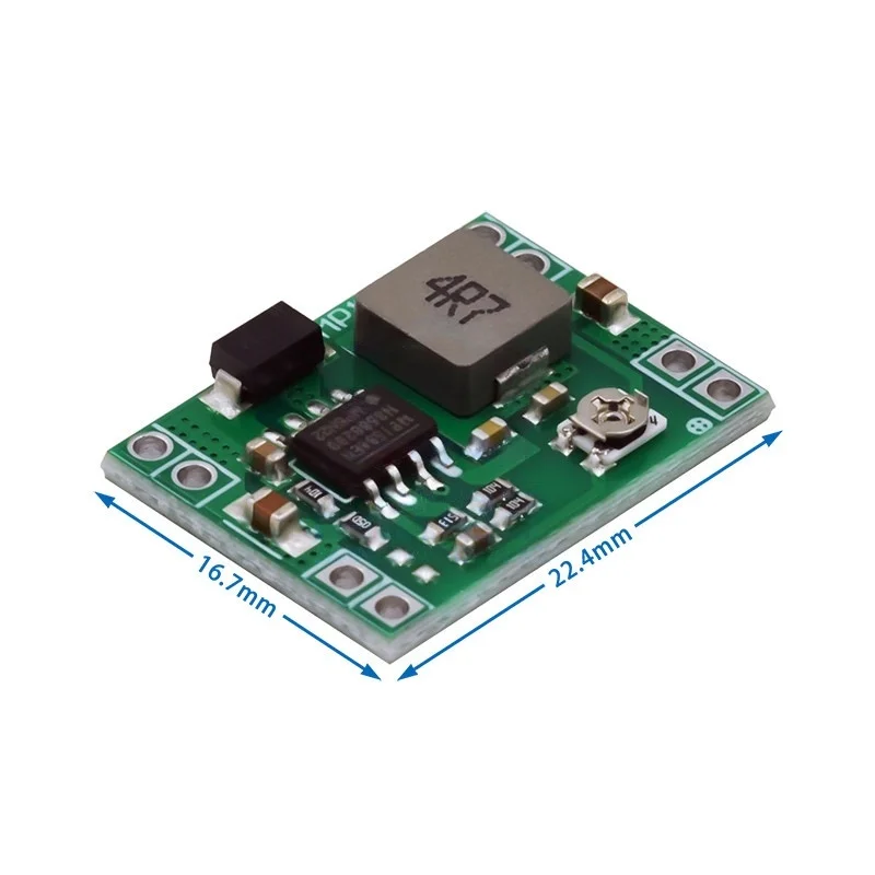 5/10pcs MP1584EN 3A 3.3/5/12V Ultra-Small Size DC-DC Step Down Supply Module Adjustable Power Step-down Descending Output MP1584