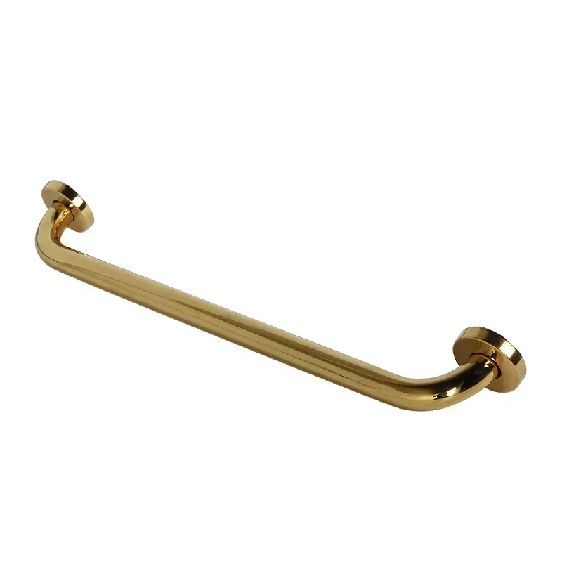 Bathroom safety grab bars, stainless steel gold bathtub and shower handles, anti-slip safety bars, bathroom accessories