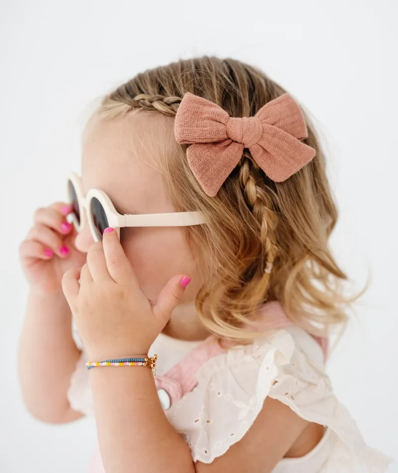 Haarspangen für Kleinkinder, große Clip-Schleifen, Haarschmuck für Kleinkinder, Baby-Schleife, Haarnadeln für Prinzessinnen-Mädchen