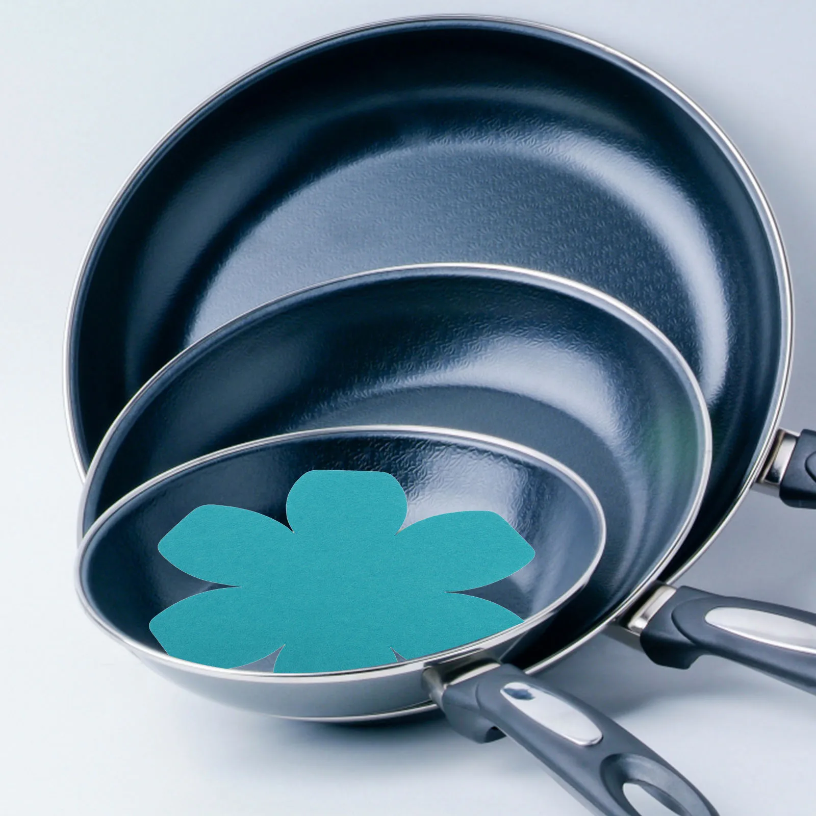 

12pcs Pot Pan Placemat Heat Resistant Non-Slip Tableware Mat Felt Pads Coasters For Kitchen Cookware Protection Decorative Table