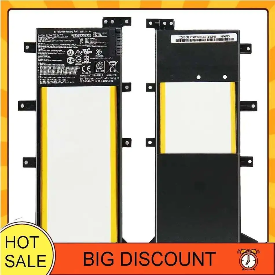 

5000mAh Spare Mobile Phone Battery For ASUS X554L X555L X555LB X555LN X555 X555LD X555LP F555A F555U W519L F555UA VM C21N1347
