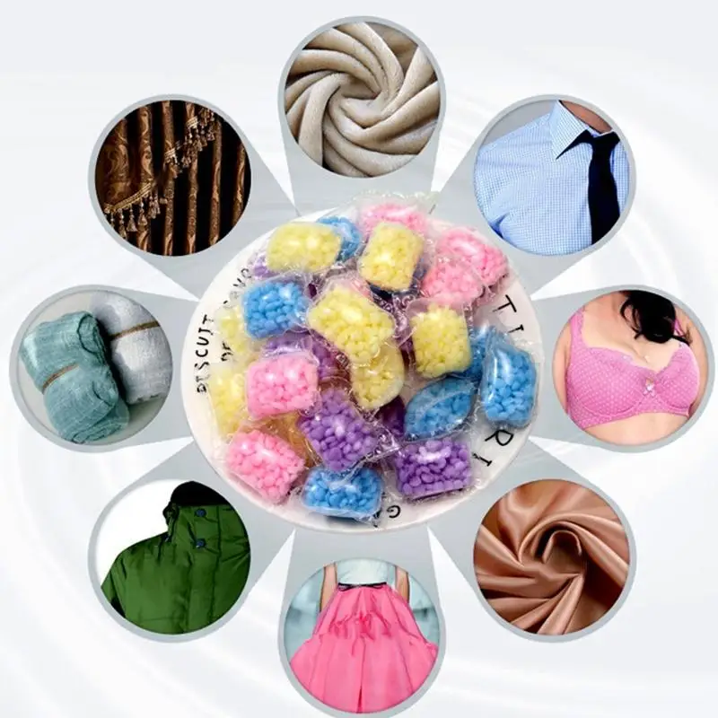 Fragrance Beads Laundry Softener Beads Clothes Cleaning Tablets Washing Machine Cleaning Detergent Supplies