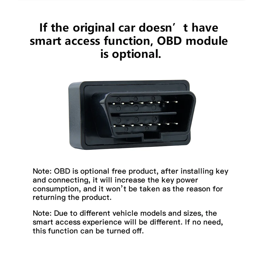 Cf618 Universal Retrofit télécommande intelligente clé LCD sans clé Corée du Sud / anglais pour BMW / Mercedes - Benz / Audi / KIA / Hyundai / Honda