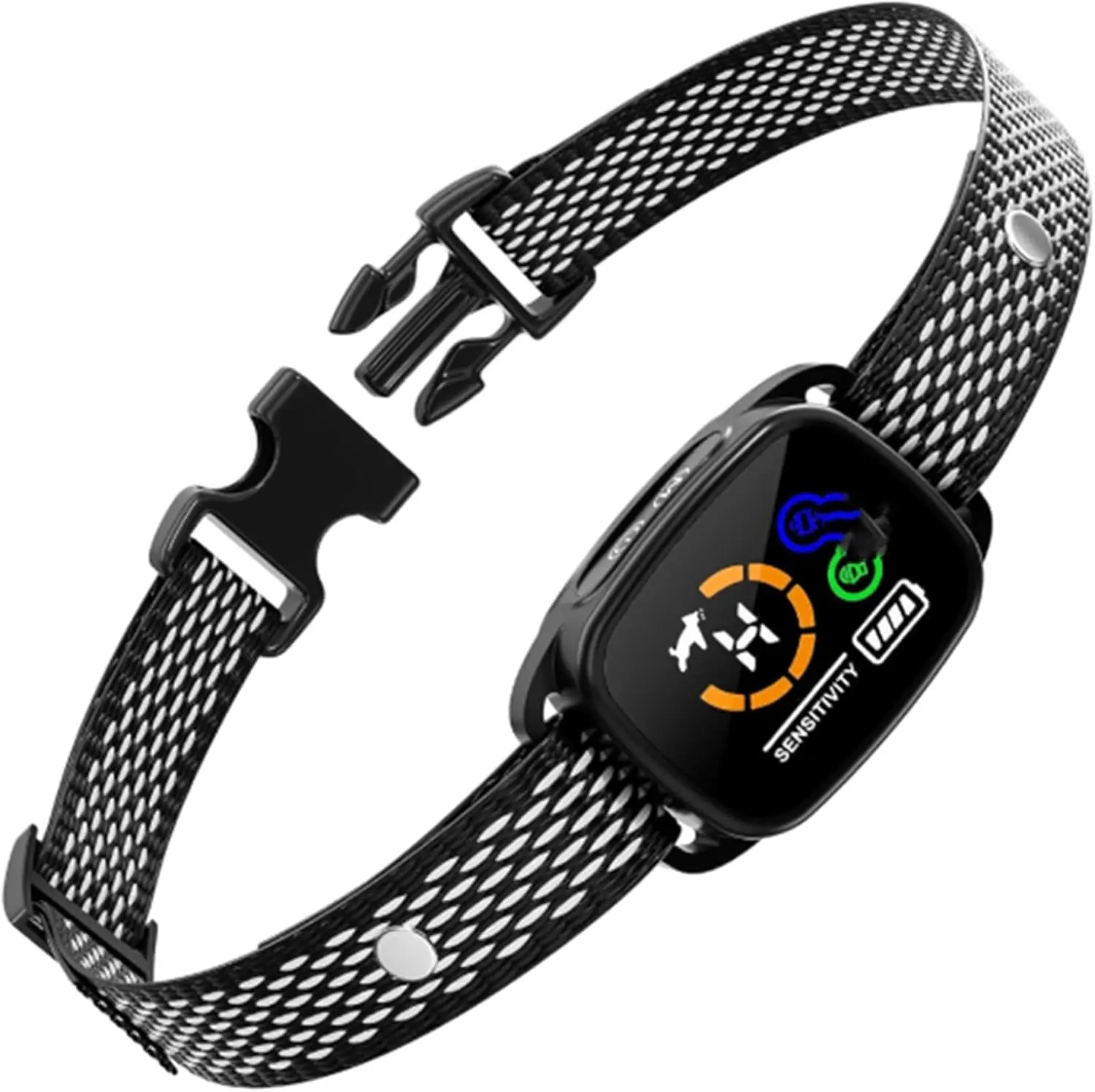 

MINI Vibrate & Beep Bark Collar for Small Dogs, Waterproof, Rechargeable, Adjustable 8-20'