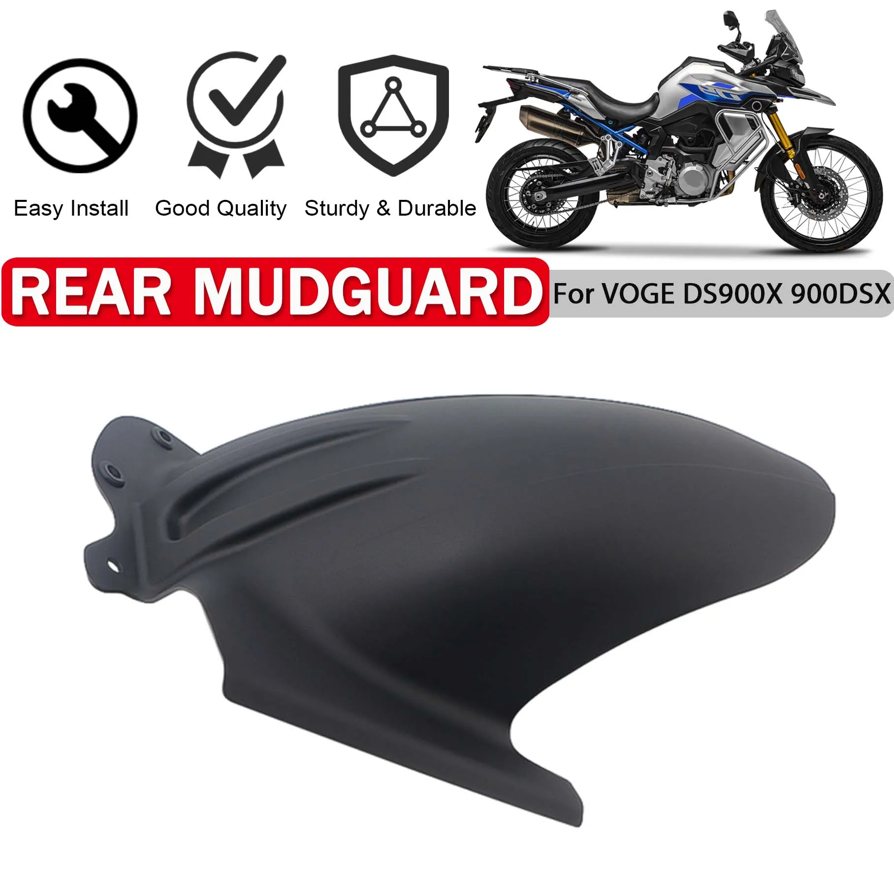 

Motorcycle Rear Fender Mudguard Wheel Hugger Mud Splash Guard Sand Shield For VOGE DSX900 DS900X DS 900 DSX DS900 DS 900X 900 X