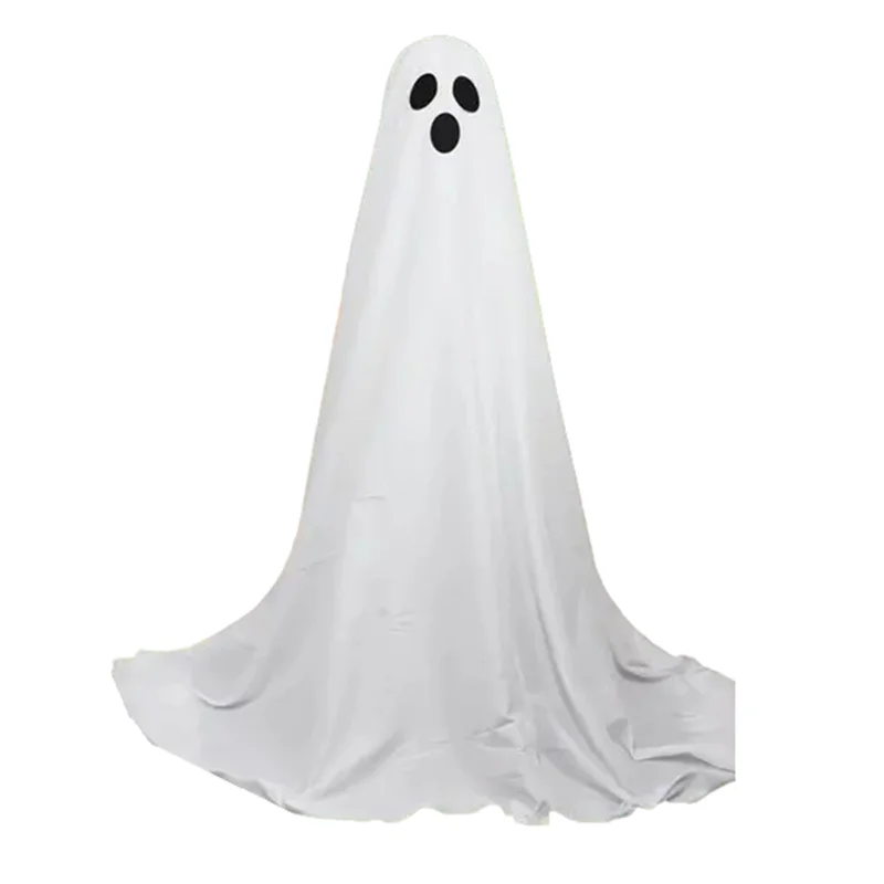 

ABWR-85CM Halloween Decor Light Strings Battery Front Porch Ghost Decorations Scary White Ghosts Stand Courtyard Halloween