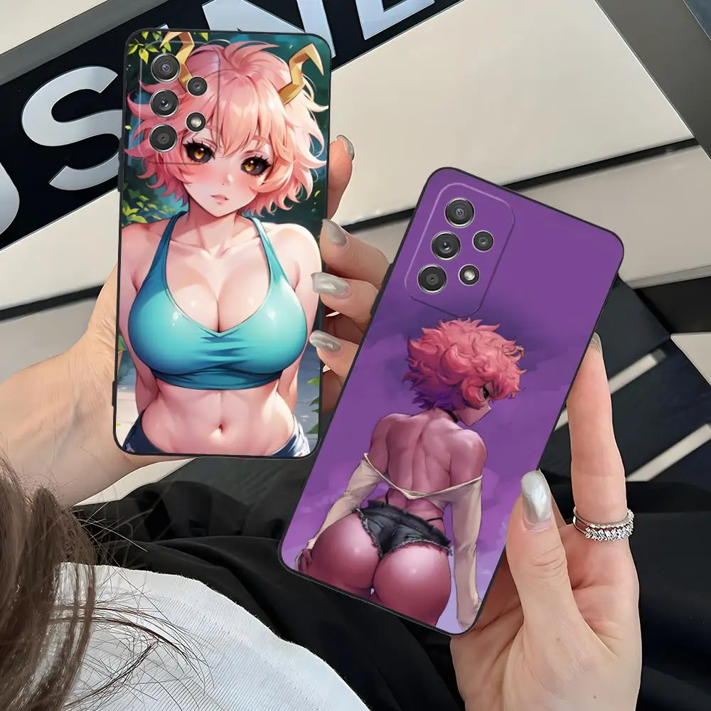 

Чехол для телефона Hero Academia Mina Ashido для Samsung Galaxy A73 72 71 70 56 55 54 53 52 36 35 34 23 16 15 5G Цветной защитный чехол
