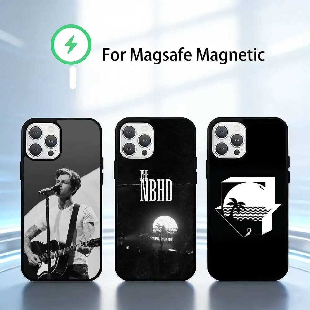 

The-Neighbourhood Singer Phone Case For iPhone 14,16,15,13,17,12,Plus,Pro,Max Magnetic For Magsafe Frosted Cover