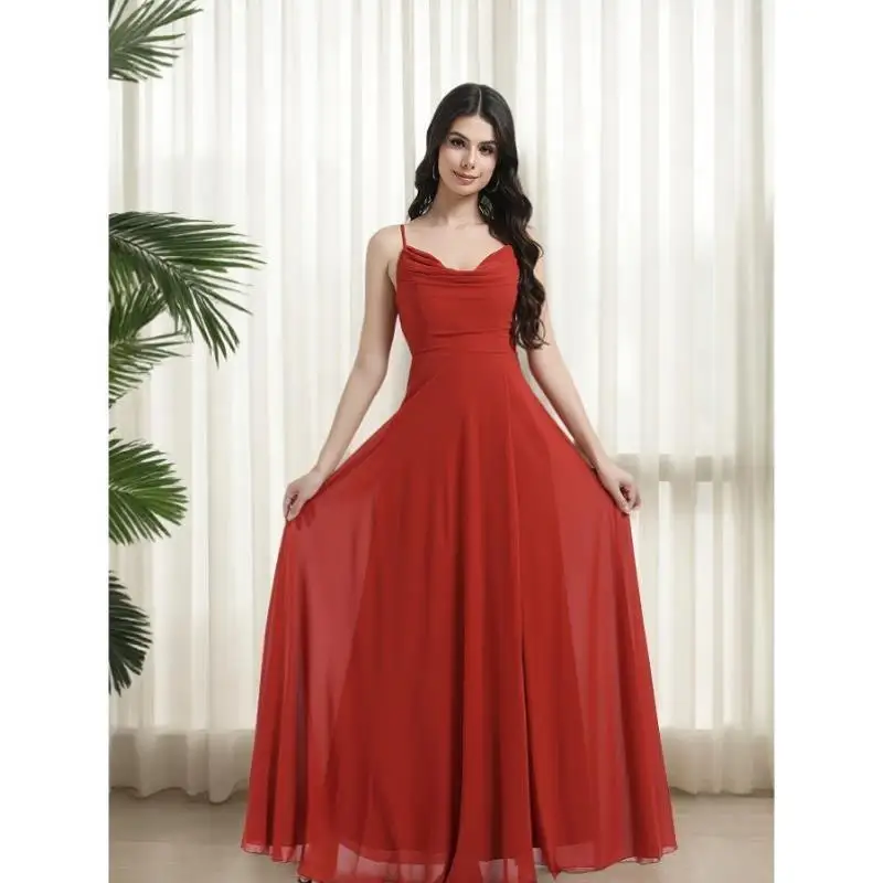 Novo vestido de dama de honra cleanfit h versão 00% material de linho tee-quarter sve ciwalk adequado para mulheres de meia-idade