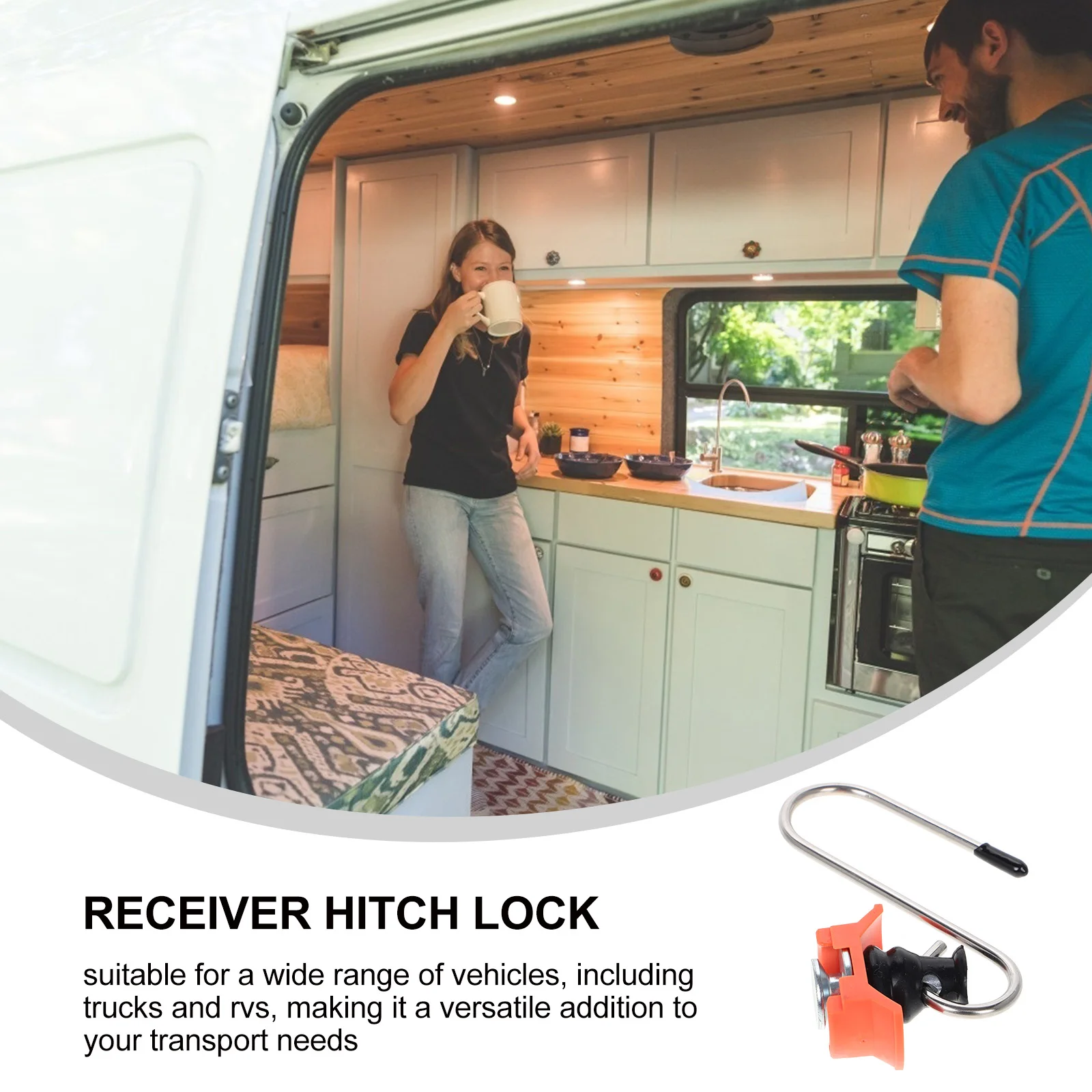 

Aluminum Track Lock S Hook Quick Connect Latch Rear Cargo Frame Hitch Lock For Trucks Rvs Heavy Duty Coupler Trailer