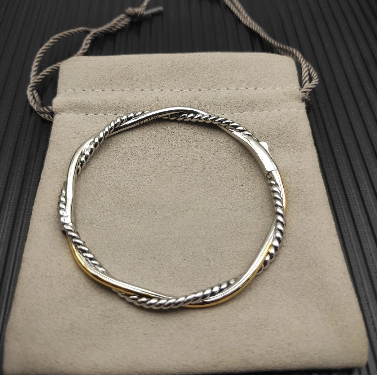 

2026 Designer Bracelet Fashion Vintage Cable Jewelry Luxury Fashion Classic Bracelet