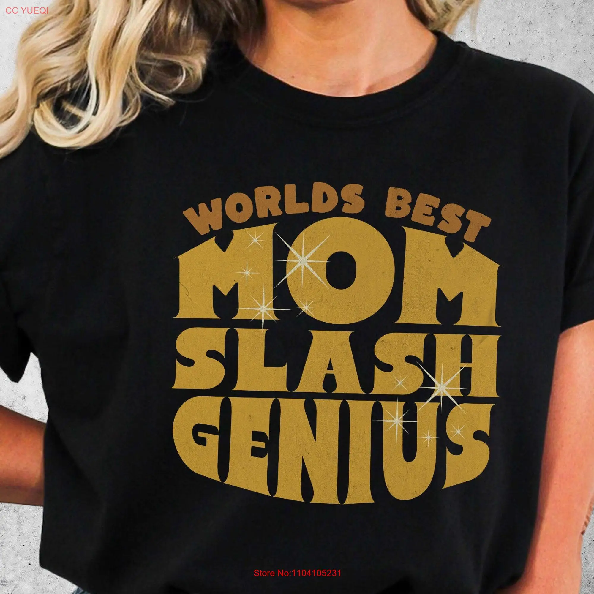 Mom Slash Genius Comfort Colors T shirt Funny Mother's Day Women's long or short sleeves