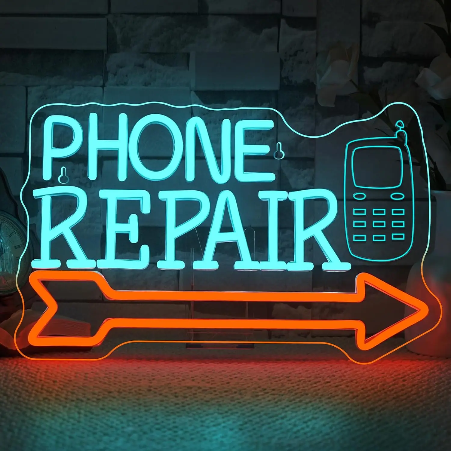 Phone Repair Neon Sign USB Dimmable LED Neon Light for Phone Store Repair Shop Commercial Streets Business Decor Signboard Light view 6