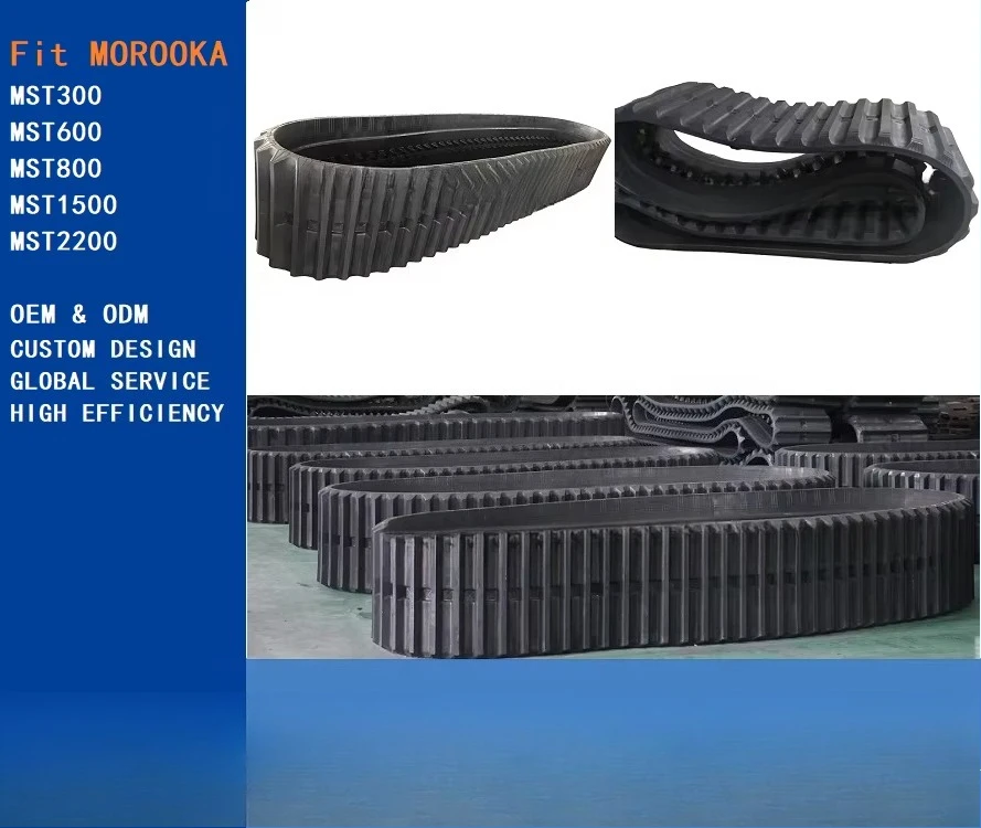 Nouveau prix d'usine plate-forme de forage fixation pelle train de roulement pièces de rechange MST800 MST2200 rouleau de chenille