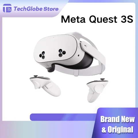Meta Quest 3S 128GB Oculus Wireless VR Headset 33% More Memory 2X Graphical Processing Power 3-Month Meta Horizon