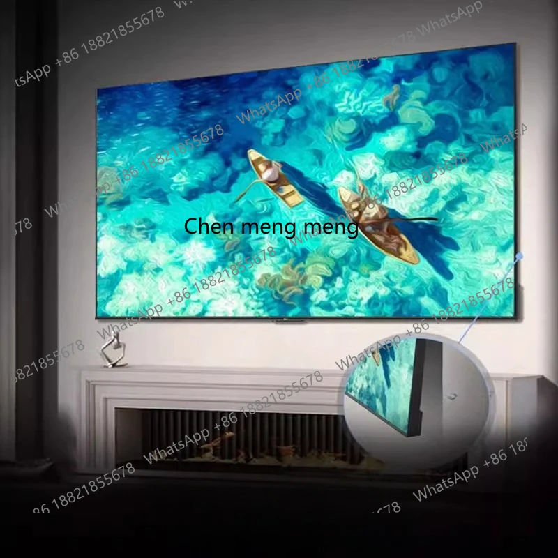 TV 65-inch ultra-thin AI TV LCD high definition voice remote control home