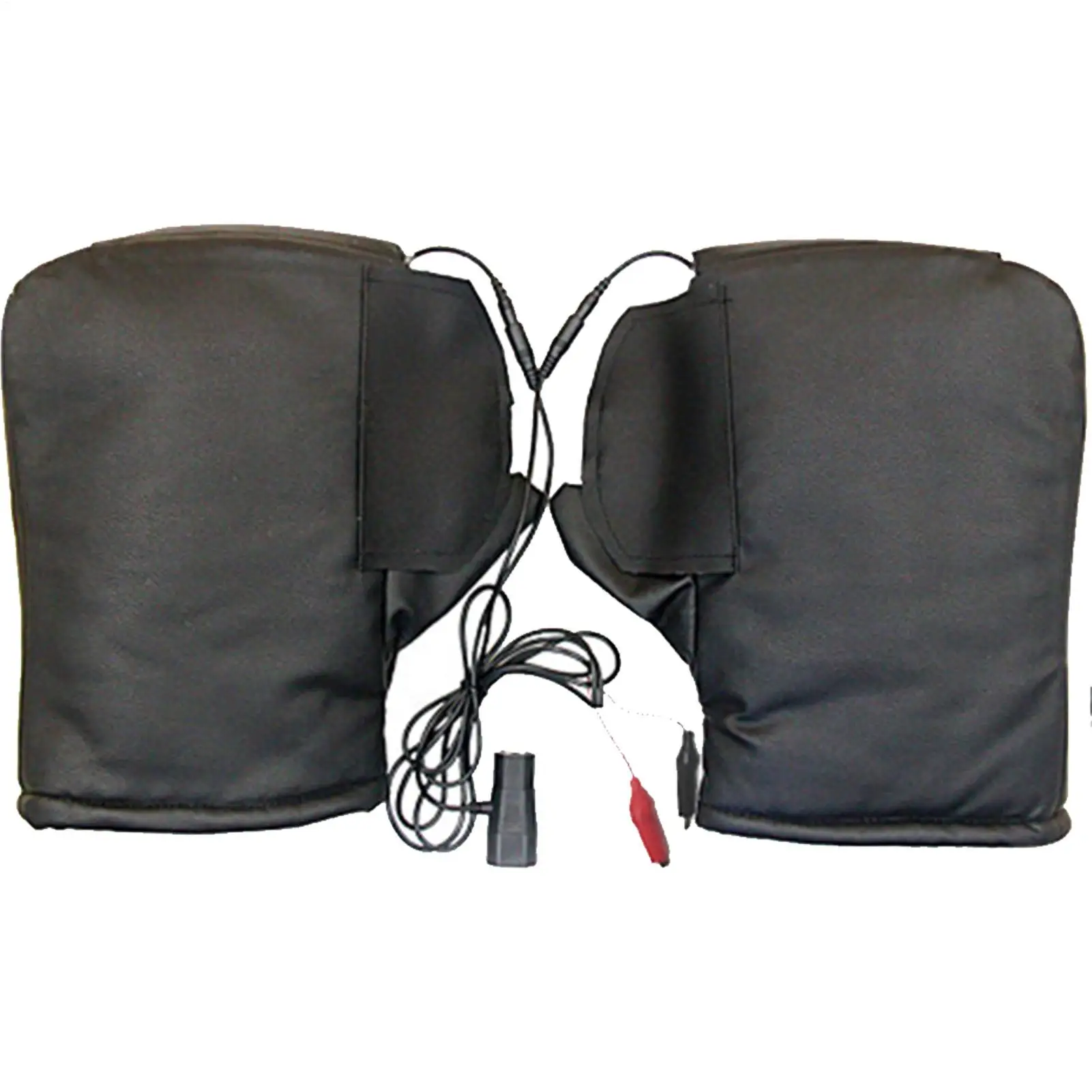 

Heated ATV Handlebar Gloves Windproof Electric Comfortable Motorcycle Grips Heated Muffs For Men Riders Commuting Riding Touring