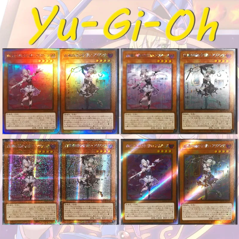 

NEW Anime Yu-Gi-Oh Call of the Silver City DIY homemade flashcards Game Collection boy surprise Birthday Christmas gifts