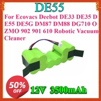 New 12V 3500mAh Ni-MH Battery for Ecovacs Deebot DE33 DE35 DE55 DE5G DM87 DM88 DG710 OZMO 902 901 610 Robotic Vacuum Cleaner