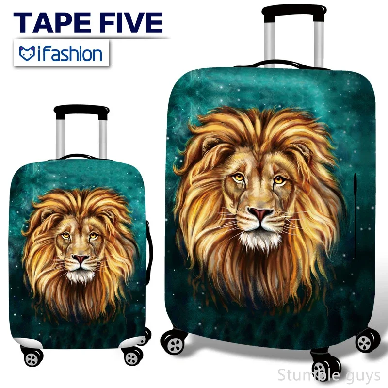 

Elastic Travel Suitcase Cover Protective Dustproof Washable Luggage Protector Durable Accessory Airplane And Road Travel