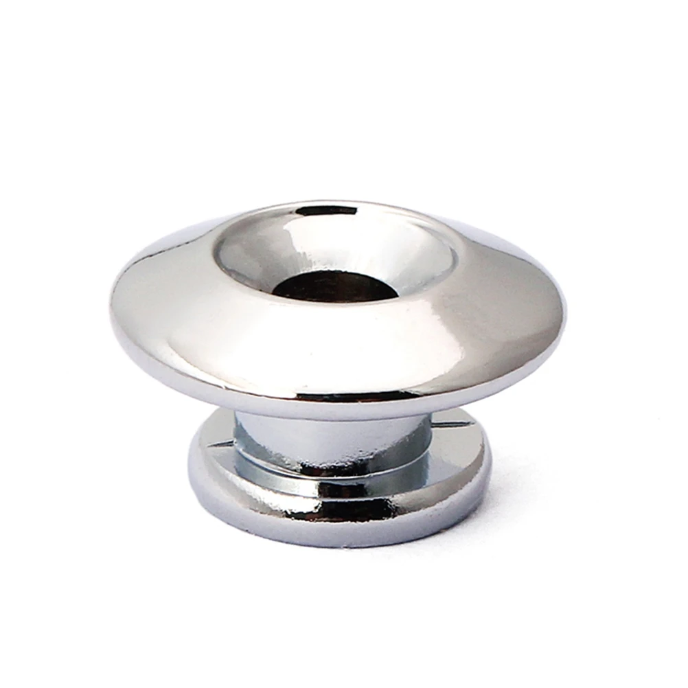 

2 pcs Mushroom Head Guitar Strap Locks Solid Copper Accessories For Electric Acoustic Guitars Bass Mandolin Parts With Screws