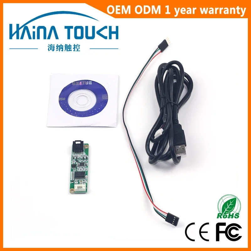 Win10 Compatible 16:9 18.5 Inch includes USB Controller 4 Wire Resistive Touch Screen Panel For photobooth/photo kiosk/Laptop