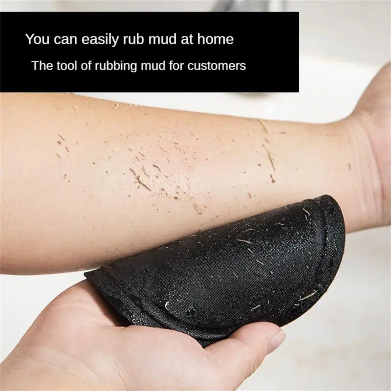 

2024 Black Silica Gel Painless Scrub Bath Round Bath Supplies Household Bath Strong Rub Back Ash Rub Mud Exfoliating Brush