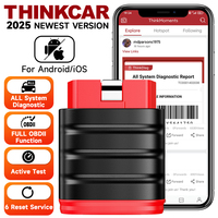 2025 Thinkcar ThinkSafe OBD2 Scanner Full System ABS OIL EPB TPMS SAS Reset OBD2 Code Reader Bi-directional Car Diagnostic Tools