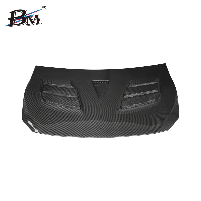 BM Auto Exterior Accessories Front Bonnet Carbon Fiber Engine Cover For  GT86 Upgrade D Style Engine Hood