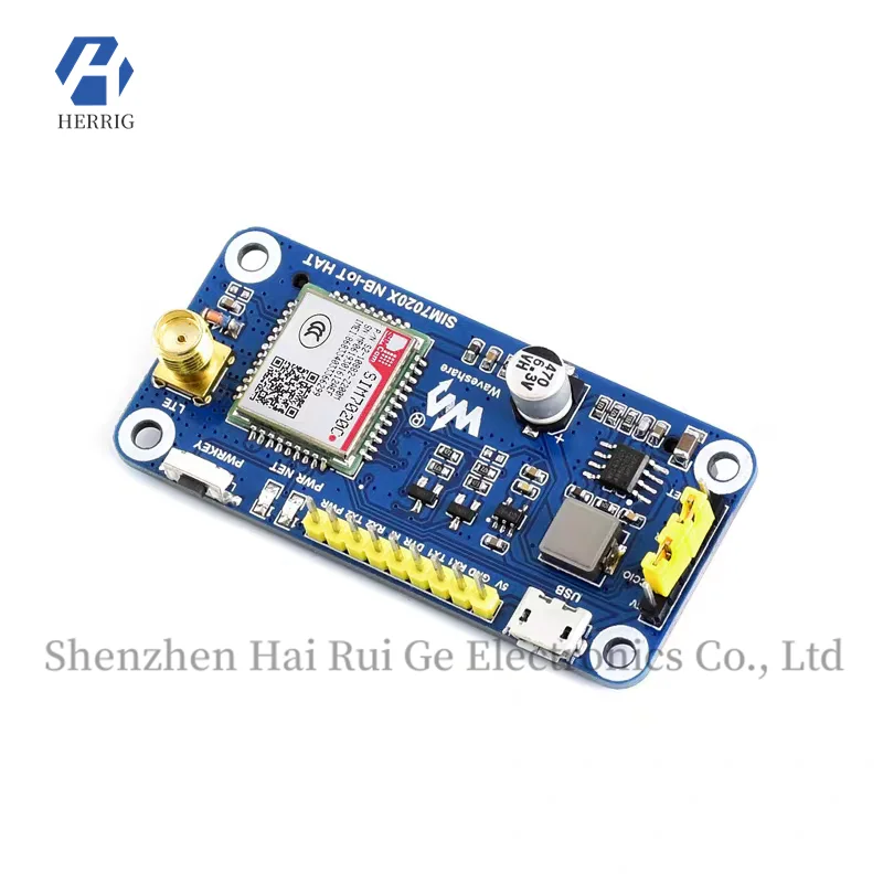 

Raspberry Pi 4B/3B NB-IoT Communication Module SIM7020C IoT Expansion Board