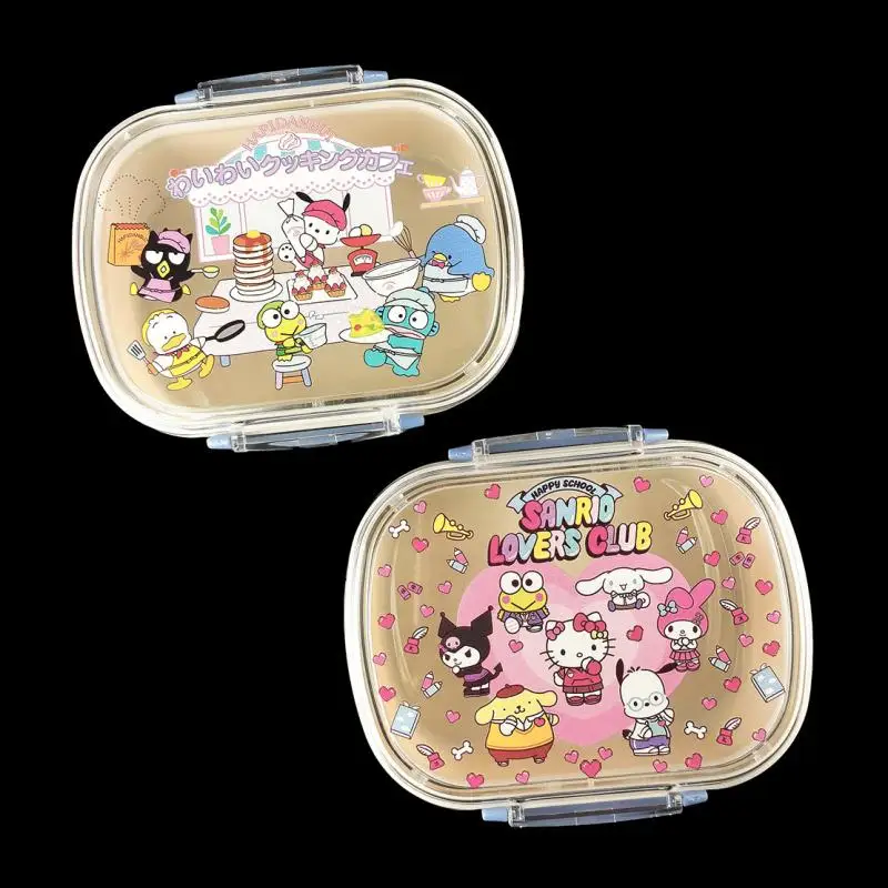 Kawaii Cute Sanrio hellokid My Melody Kuromi Cinnamoroll Sailor Moon Lunch-Box Fruit Box riscaldabile regali di compleanno fidanzata