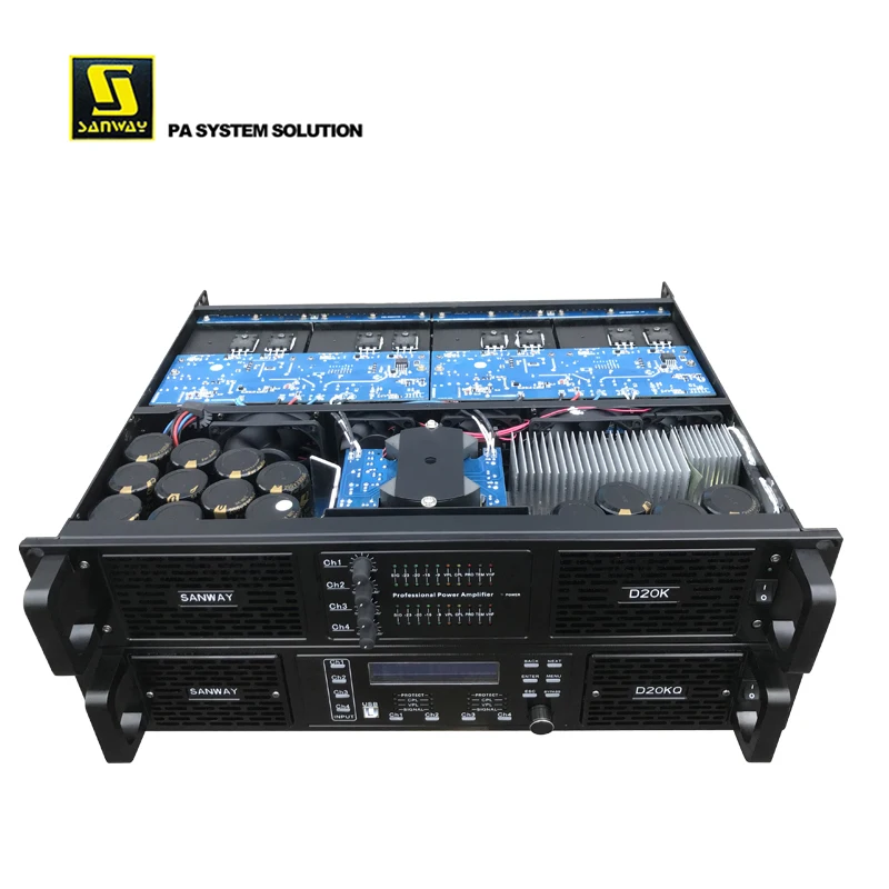 

D20K 16000W Class D PA Dj Power Amplifier FP20000Q