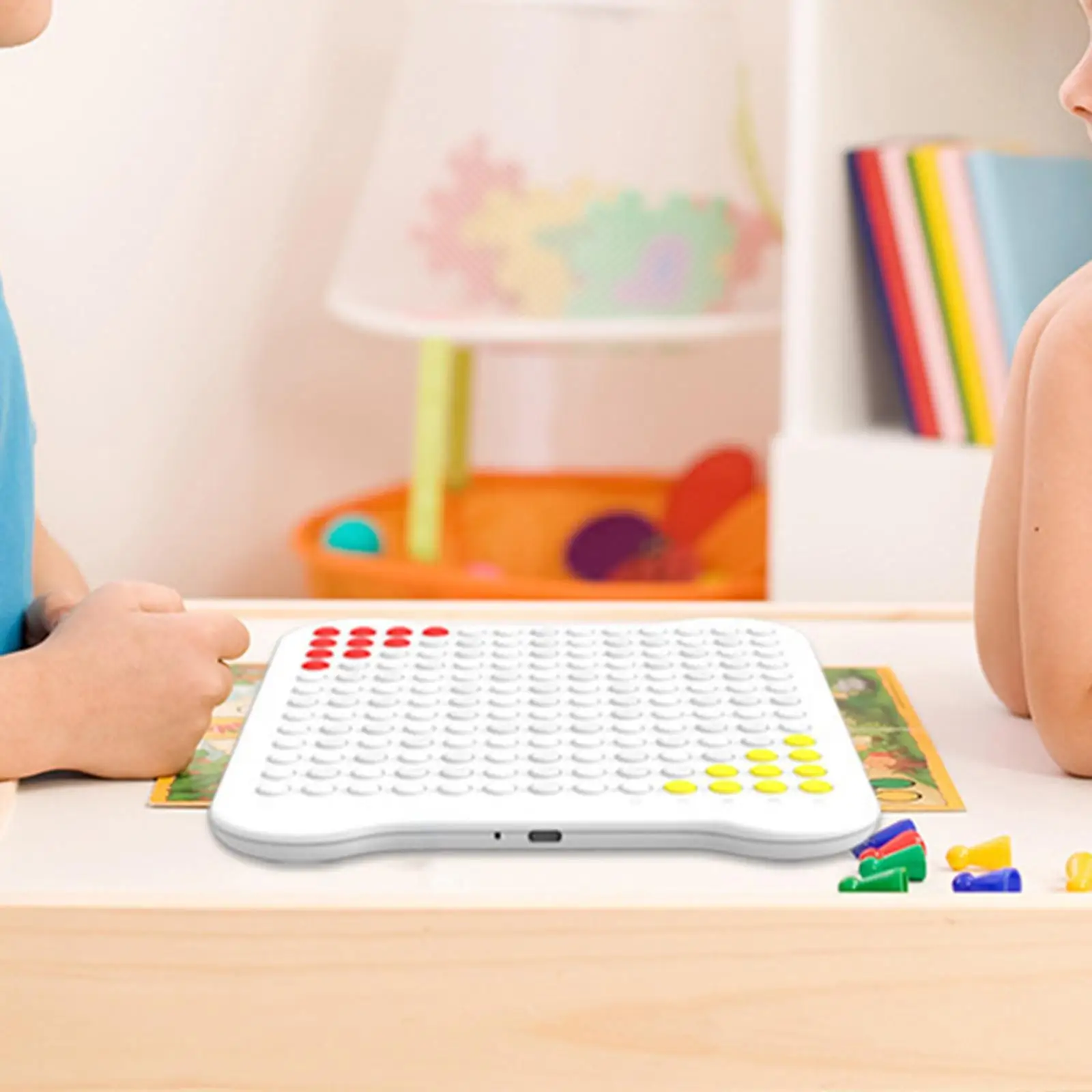 

Электронная умная настольная игра с искусственным интеллектом 9 в 1, электронная шахматная головоломка, интеллектуальный Tic TAC Toe для мальчиков и девочек, наполнители для сумок