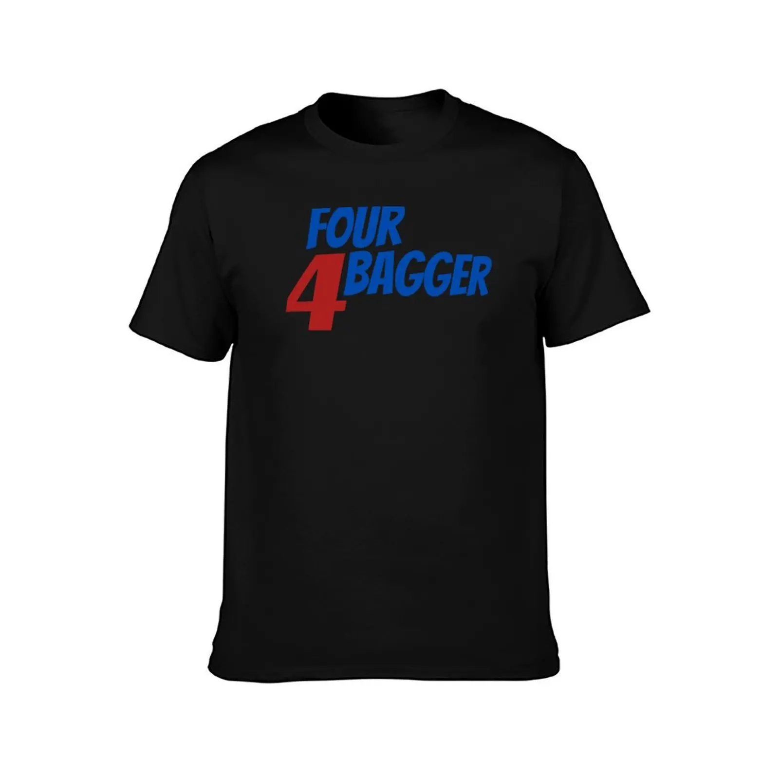 4 Four Bagger Cornhole Fan or Player Design T-Shirt Summer Casual Cotton Tee Oversized Streetwear Tops Vintage Graphic Print