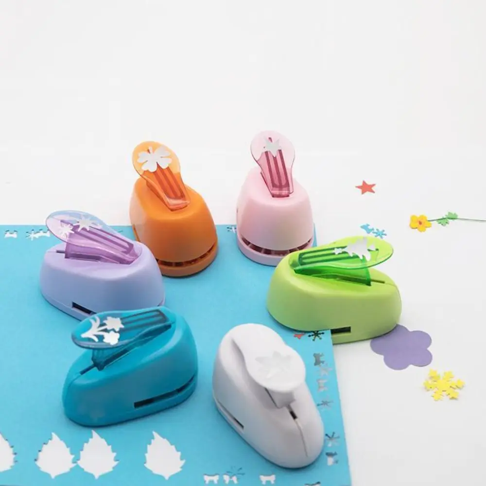 DIY Crafts Paper Hole Punch Different Shapes Plastic Stamp Shape Punch Hole Punch Exquisite Mini Cutter