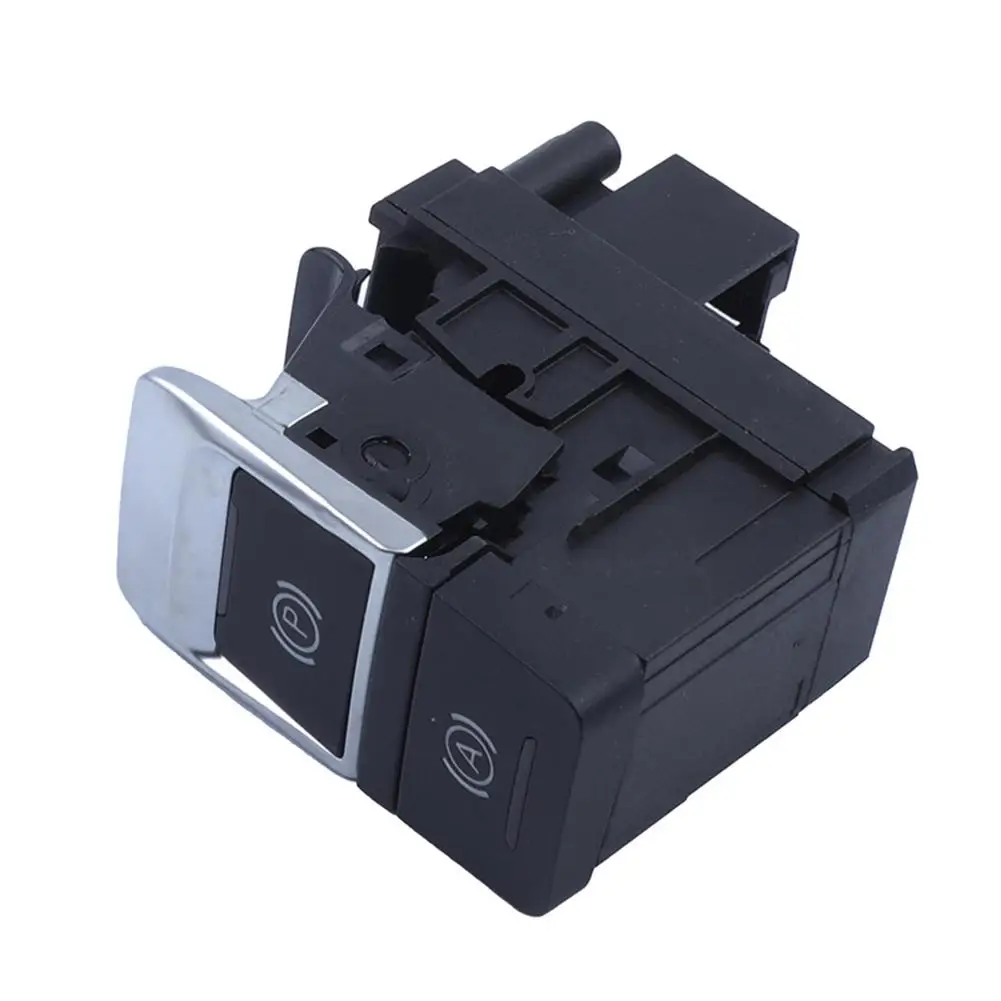 

Черный переключатель стояночного тормоза Автомобильный переключатель ручного тормоза Номер OEM 4G1927225B Быстрая установка Замена Установка