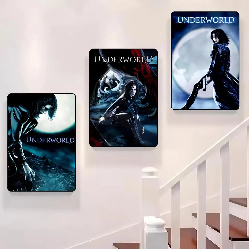 

Pop Movie U-Underworld Poster Sticky Wall Waterproof Home Living Room Bedroom Bar Aesthetic Decoration Perfect Gift