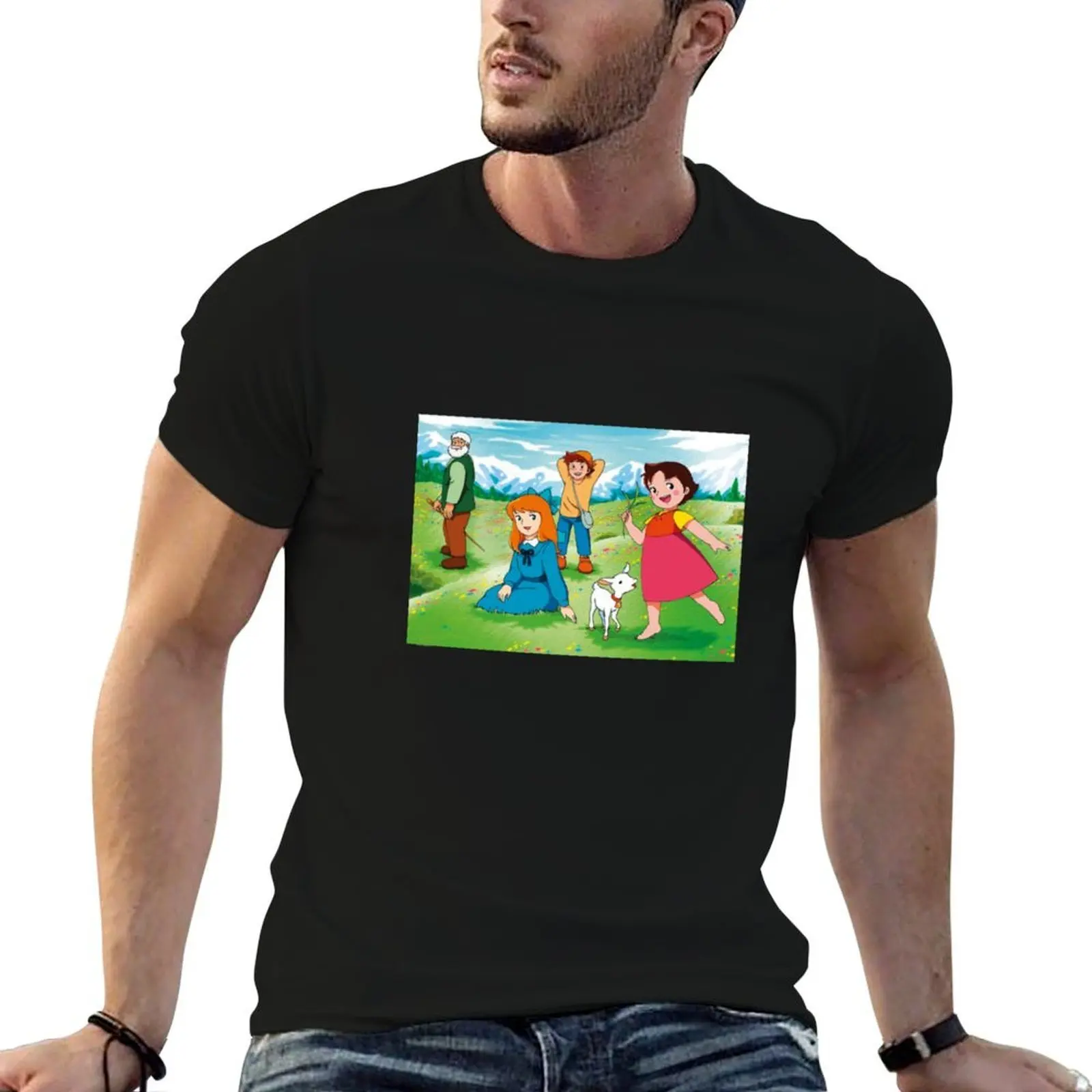 

Heidi T-Shirt funny t shirts cotton t shirt men 100% cotton luxury brand men t shirt cotton 100% T-shirt