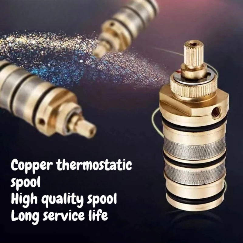 

All Copper Faucet Cartridges Constant Temperature Quick Opening Long Service Life Bathroom Replacement Parts with High Quality
