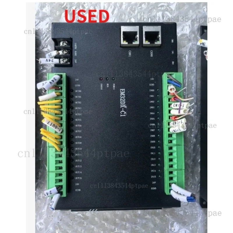 EM32DX‑C1 CANopen IO Expansion Module 16DI 16DO Opto‑Isolated DIN‑Rail (actual Picture Taken)
