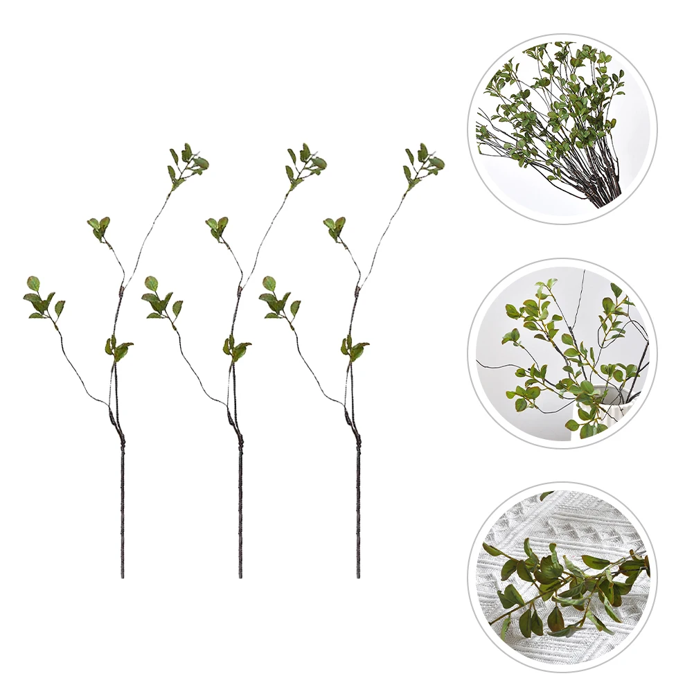 

3pcs 57cm Artificial Leaves Home Decor Faux Plants Fall Branches Simulation Leaf Ornament Dry Decor Halloween Thanksgiving