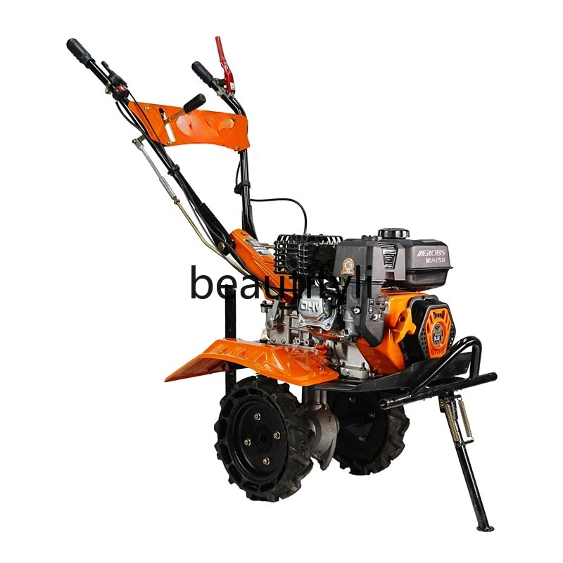 

Новый микрокультиватор, небольшой сельскохозяйственный культиватор для сельскохозяйственных угодий, рыхли грунт и переворачивает через землю, многофункциональный