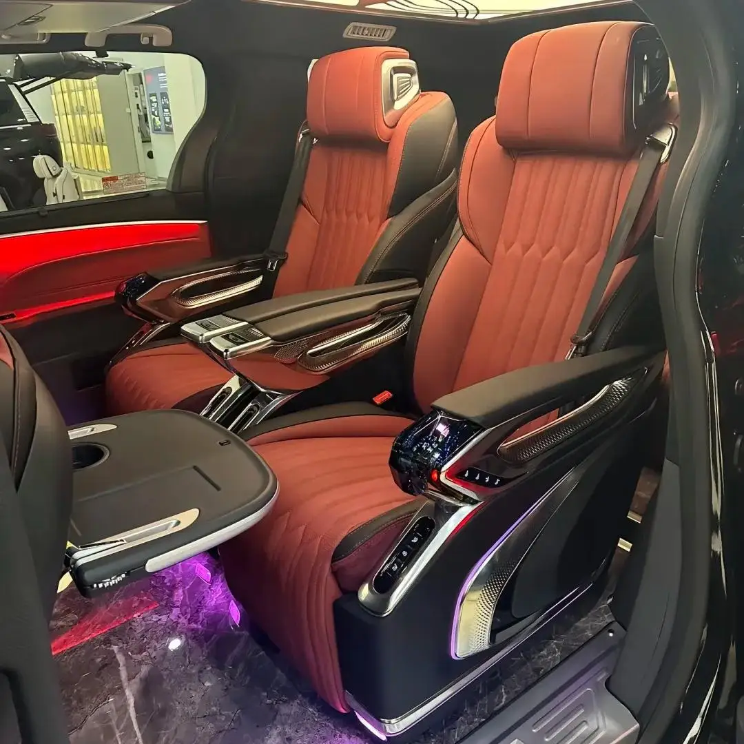 DOS Professional Manufactured Custom Aero‑Style VIP Rear Captain Seats For Vito Alphard Hiace SUV Van Modification Accessories