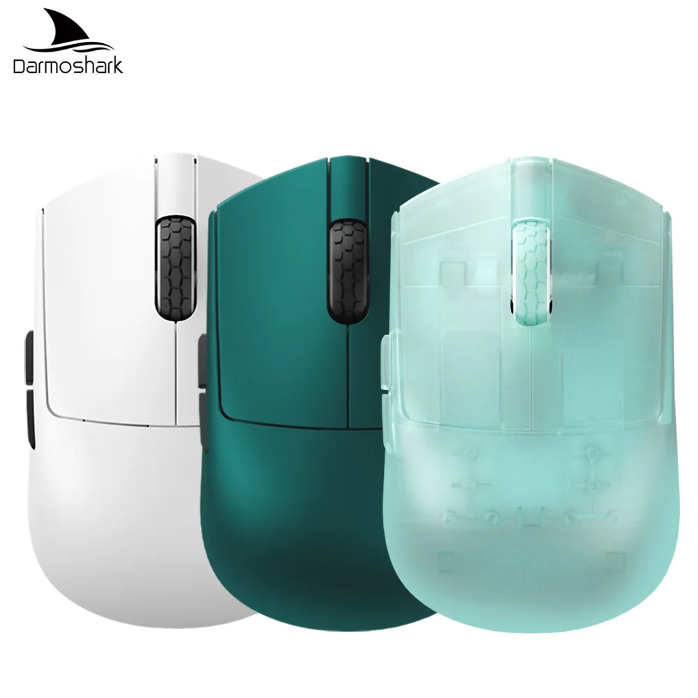 Darmoshark M5V2 軽量ワイヤレスゲーミングマウス PAW 3950 センサー 30Kdpi コンピュータゲームマウス Nordic N54L 8KHz ポーリングウェブドライバー