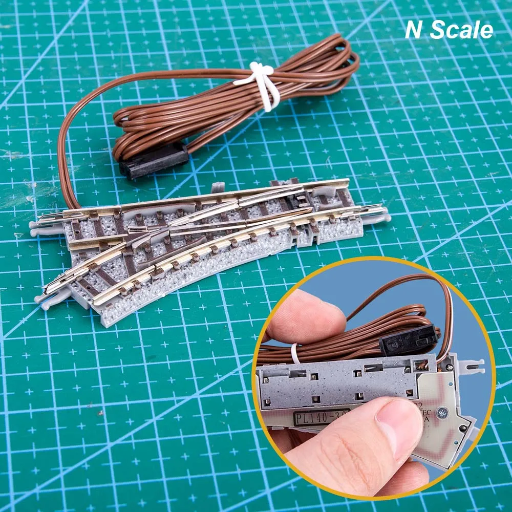 Scale N HO1: 87 Railway Train Track Model Rail Accessories For Used For Railway Scene Construction Sand Table Layout Model Train