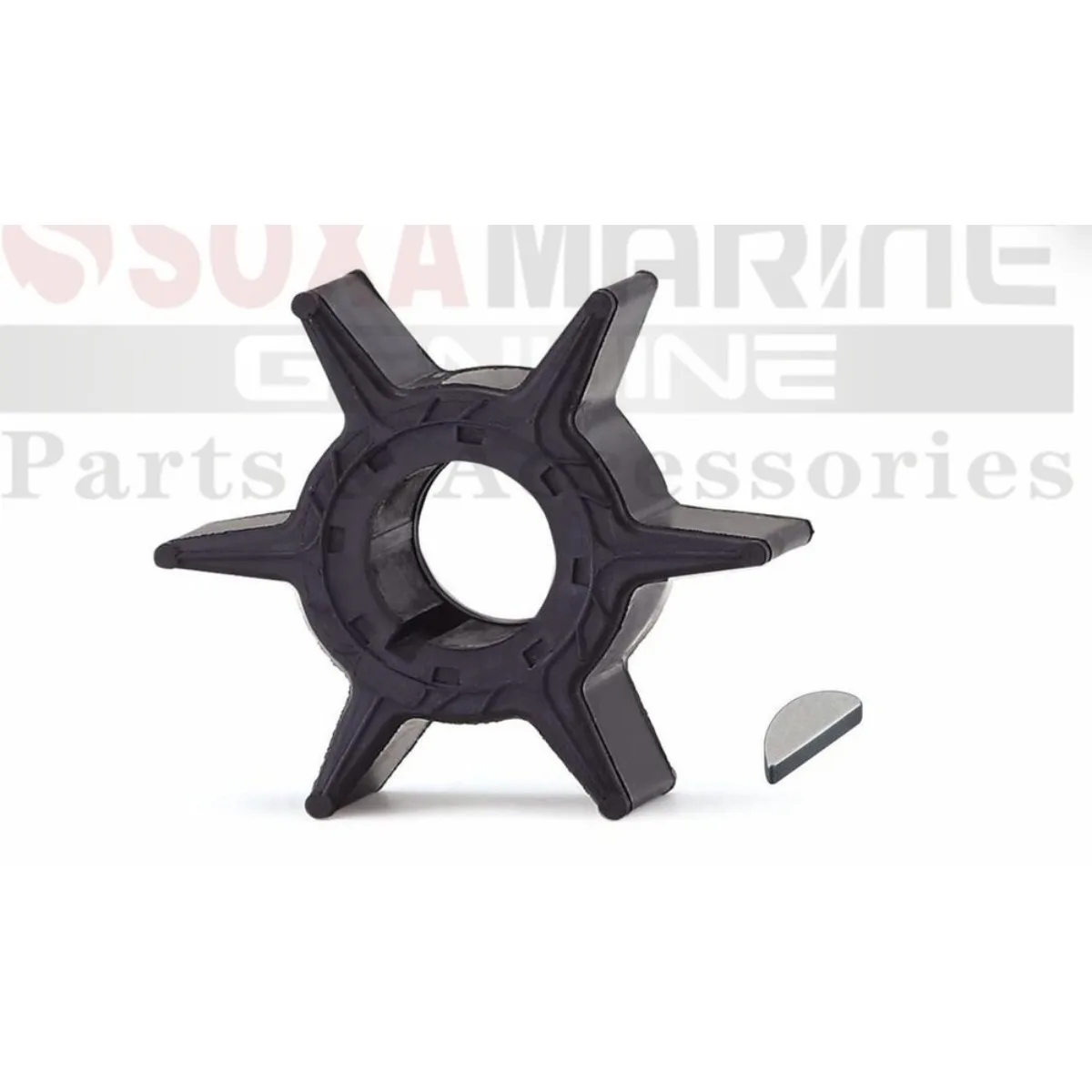 

West Sierra 18-3068 Mallory 9-45601 Water Pump Impeller with Key for Yamaha Marine