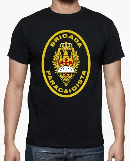 Spainsh Army Paratrooper Brigade Operaciones Especiales T-Shirt Short Sleeve Casual Cotton O-Neck Summer Tees